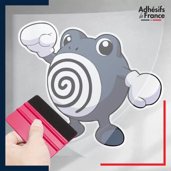 stickers sous film transfert Pokémon Têtarte