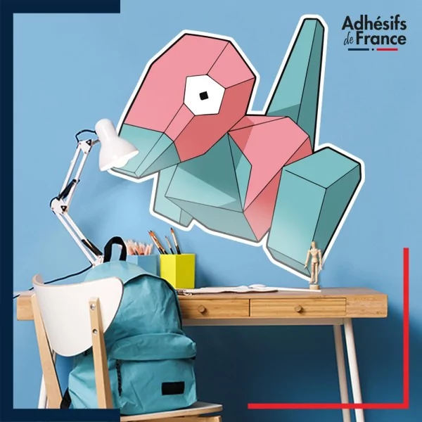 Adhésif grand format Pokémon Porygon