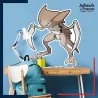 Adhésif grand format Pokémon Kabutops