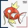 Sticker Pokémon Magicarpe