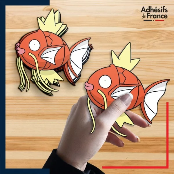 autocollant petit format Pokémon Magicarpe