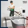 Adhésif grand format One Piece - Zoro membre de l'équipage du chapeau de paille