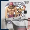 Adhésif grand format One Piece - Tony Tony Chopper et Franky