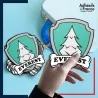 autocollant petit format La Pat' Patrouille - écusson de Everest
