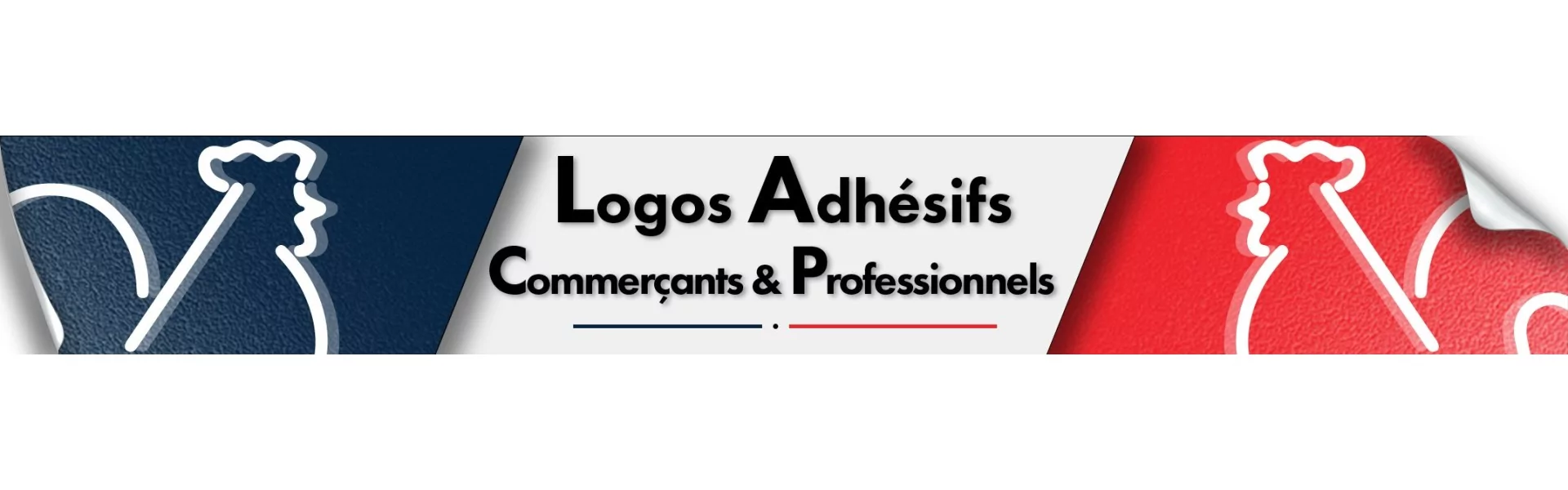 Logos Adhésifs Commerçants et Professionnels