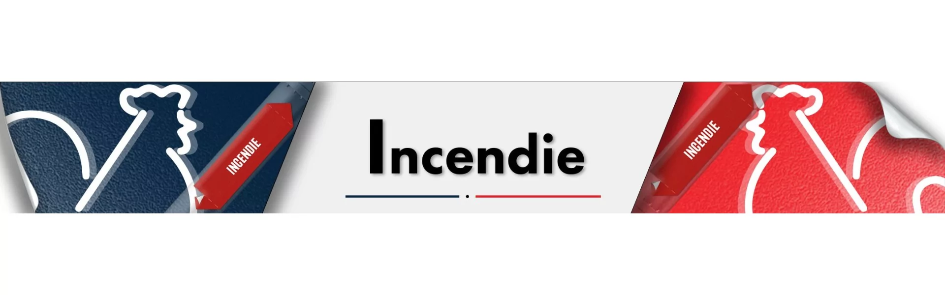 Marqueurs adhésifs tuyauterie - Incendie