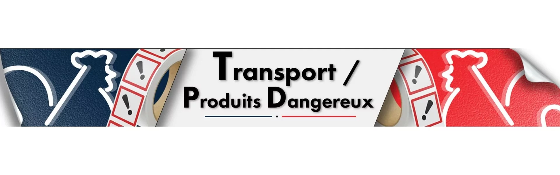 Rouleaux Étiquettes Produits Dangereux ADR