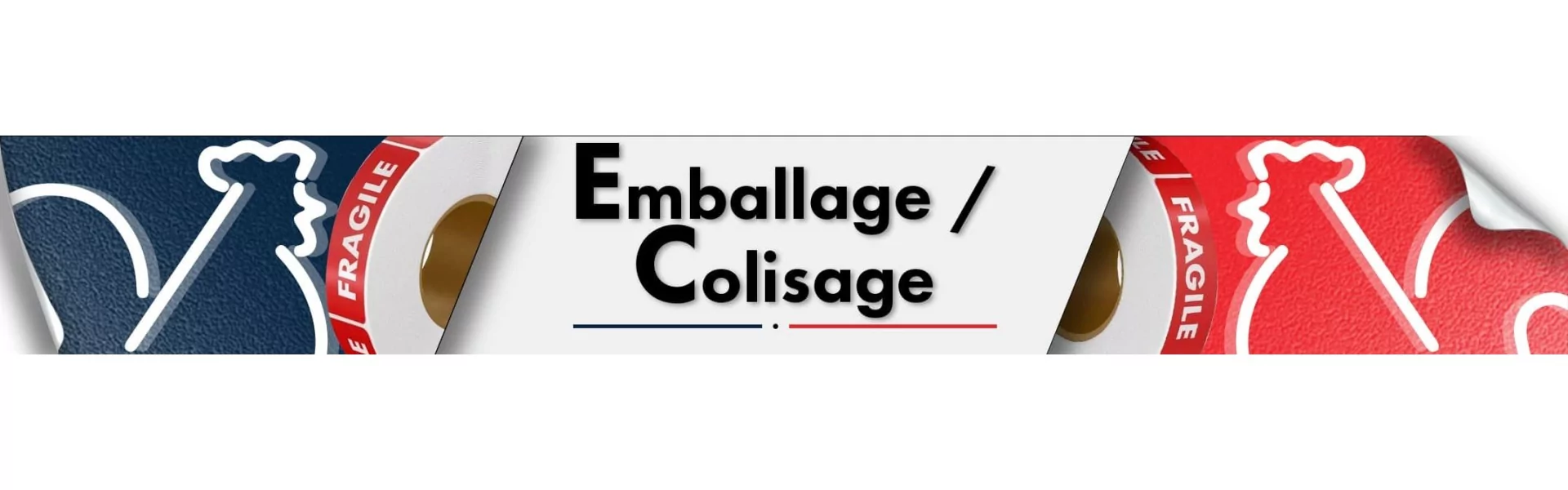 Rouleaux Étiquettes Emballage et Colisage