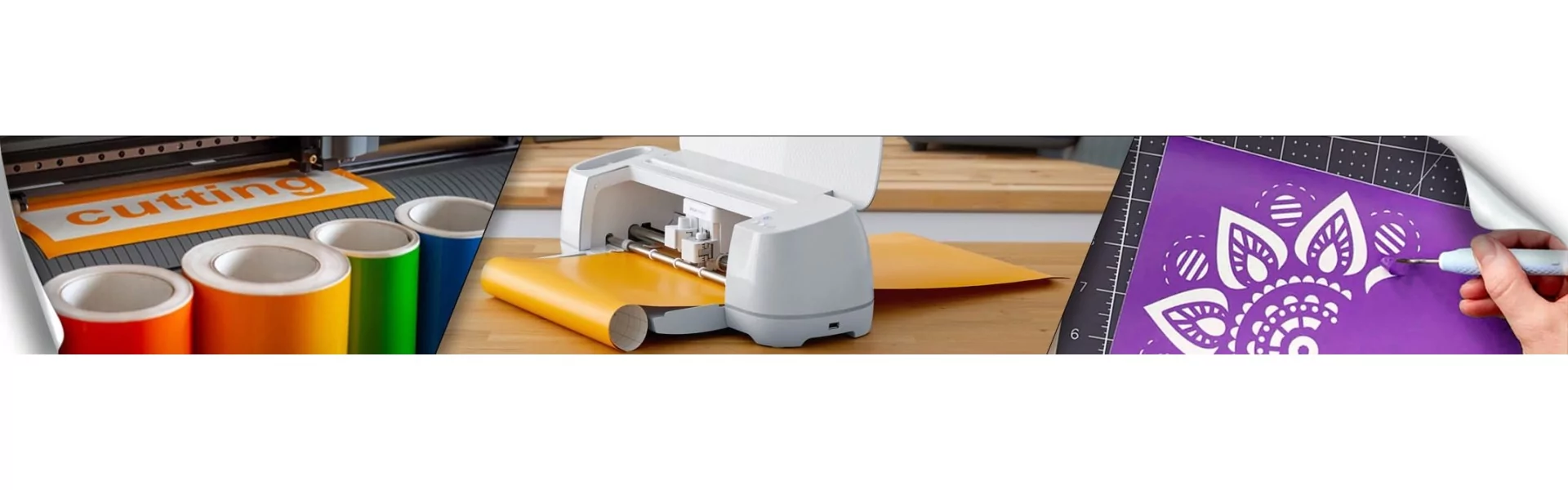 Rouleaux Vinyle Adhésif – Plotter, Cricut et DIY