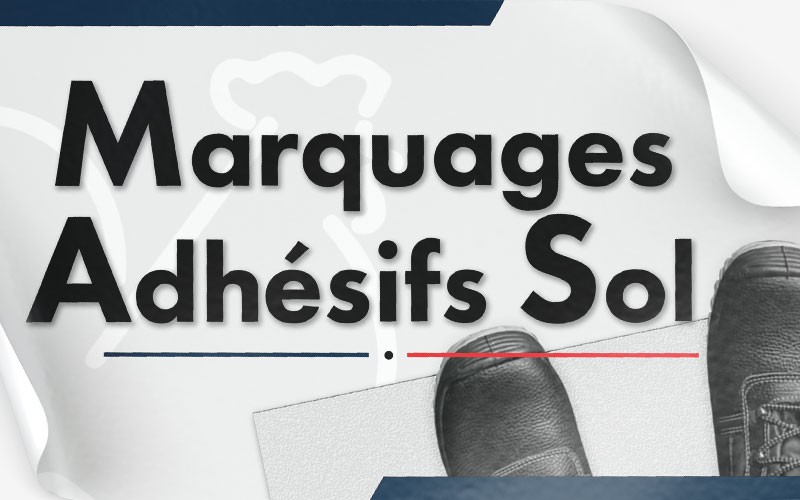 Marquages adhésifs sol